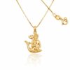 Ζώδιο κολιέ ασημένιο υδροχόος - Online eshop stefana-gamou.gr