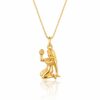 Ζώδιο ασημένιο κολιέ παρθένος - Online eshop stefana-gamou.gr