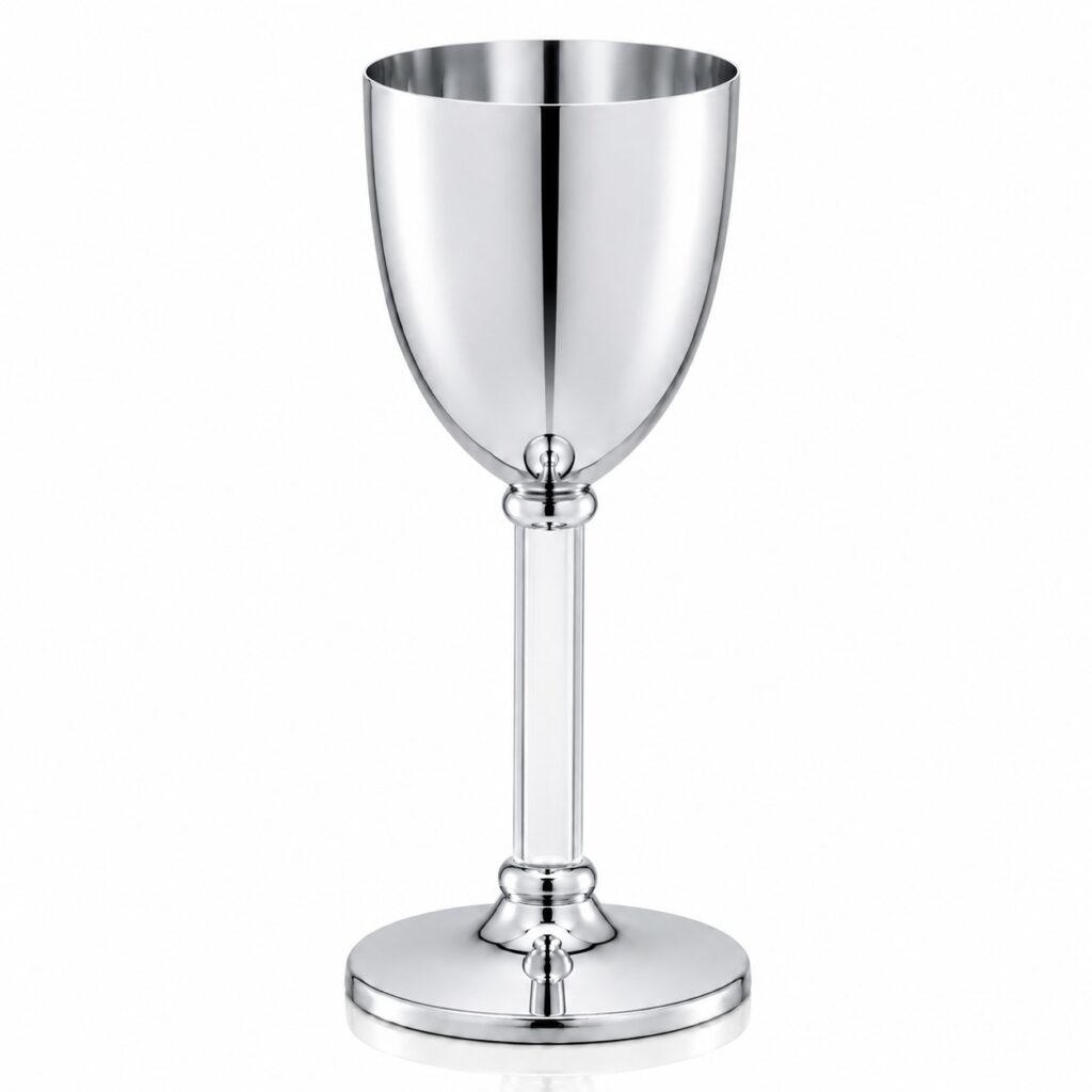 Ποτήρι Γάμου για Κρασί με Plexiglass - Online stefana-gamou.gr