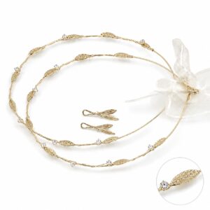 Στέφανα γάμου ελιά επίχρυσα - Online eshop stefana-gamou.gr