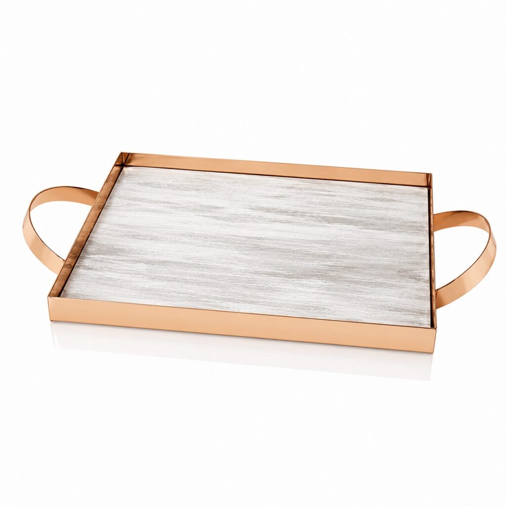 Δίσκος γάμου σε ροζ χρυσό - Online eshop stefana-gamou.gr