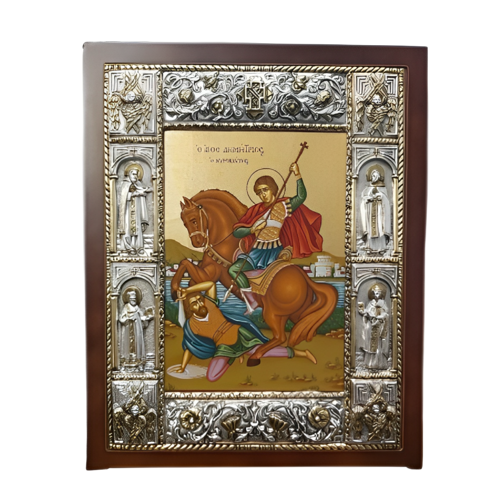Άγιος Δημήτριος βυζαντινή εικόνα - Παραγγελίες 2114224719