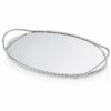 Οβάλ Δίσκος Γάμου με Καθρέφτη - Online eshop stefana-gamou.gr