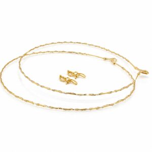 Ασημένια στέφανα δίχρωμα - Online eshop www.stefana-gamou.gr