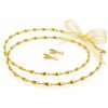 Επίχρυσα στέφανα μινιμαλ γραμμή - Eshop stefana-gamou.gr