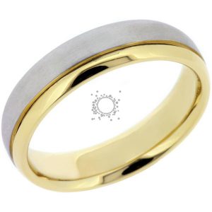 Βέρες γάμου δίχρωμες - Online eshop stefana-gamou.gr