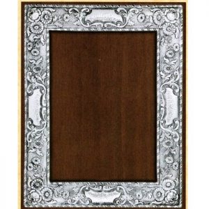 Ασημένια κορνίζα μοντέρνα - Online eshop stefana-gamou.gr