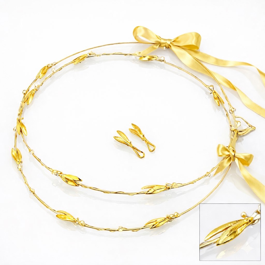 Στέφανα με ελιά - Online eshop www.stefana-gamou.gr