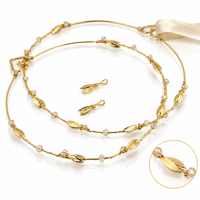 Στέφανα με ελιά - Online eshop www.stefana-gamou.gr