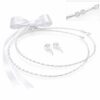 Στέφανα γάμου με ζιργκόν Swarovski - Online stefana-gamou.gr
