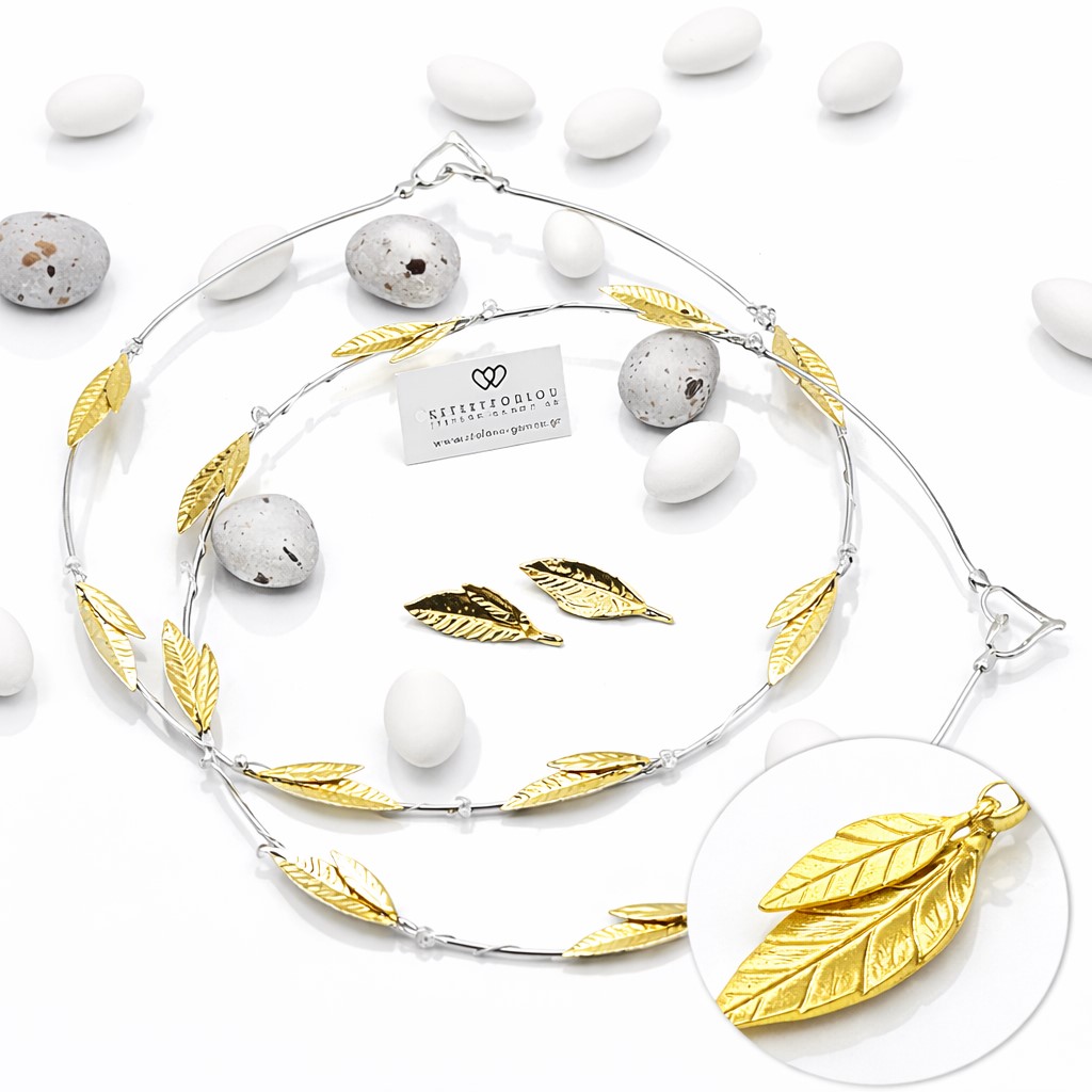 Στέφανα δίχρωμα νέα σχέδια - Online eshop stefana-gamou.gr