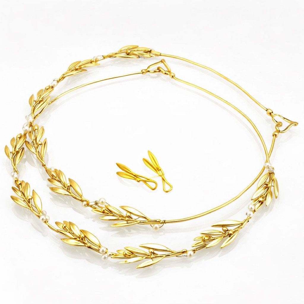 Στέφανα επάργυρα φύλλα ελιάς - Online eshop stefana-gamou.gr
