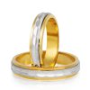 Βέρες γάμου σε κίτρινο χρυσό και λευκόχρυσο - Online stefana-gamou.gr
