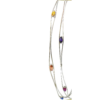 Ασημένια στέφανα με ζιργκόν swarovski χρωματιστά