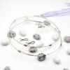 Ασημένια στέφανα με ζιργκόν swarovski χρωματιστά