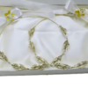 Στέφανα επάργυρα φύλλα ελιάς - Online eshop stefana-gamou.gr