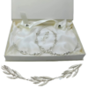 Ασημένια στέφανα γάμου κομψά - Online eshop stefana-gamou.gr