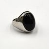 Δαχτυλίδι με μαύρη πλάκα