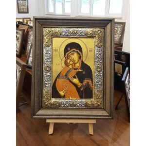 Βυζαντινή εικόνα Παναγία Γλυκοφιλούσα - Τηλέφωνο 2114224719