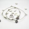 Επάργυρα στέφανα γάμου με ζιργκόν swarovski-Stefana-Gamou.gr