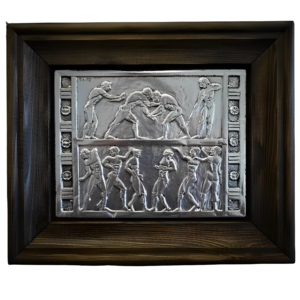 Ασημένιο κάδρο Πάλλη 19 χ 16- Online eshop stefana-gamou.gr