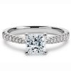 Μονόπετρα δαχτυλίδια σε λευκόχρυσο | Diamond Rings