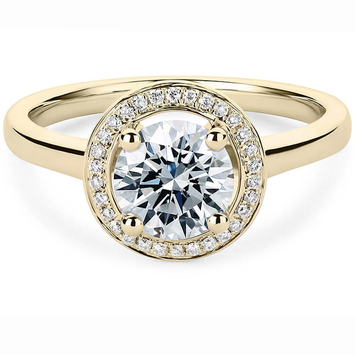 Δαχτυλίδι κίτρινο χρυσό με ιδιαίτερες λεπτομέρειες | Diamond Ring