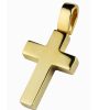 Κλασικός σταυρός βάπτισης χρυσός για αγόρι - Online stefana-gamou.gr