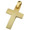 Κλασικός βαπτιστικός σταυρός σε χρυσό - Online stefana-gamou.gr