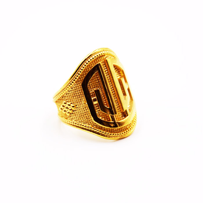 Βυζαντινό κόσμημα σε δαχτυλίδι χρυσό - Eshop stefana-gamou.gr