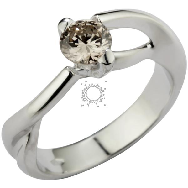 Μονόπετρο δαχτυλίδι λευκόχρυσο με διαμάντι - Ανακάλυψε τώρα online