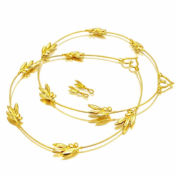 Στέφανα γάμου επίχρυσα - Online eshop www.stefana-gamou.gr