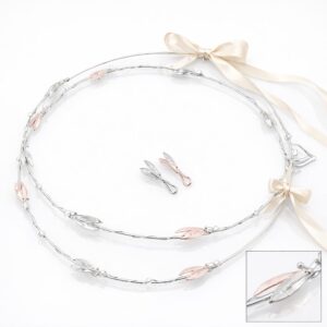 Ασημένια στέφανα ελιά - Online eshop www.stefana-gamou.gr