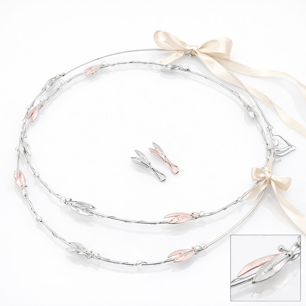 Ασημένια στέφανα ελιά - Online eshop www.stefana-gamou.gr