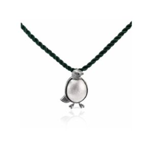 Ασημένιο δίχρωμο αβγό δώρο - Online eshop stefana-gamou.gr