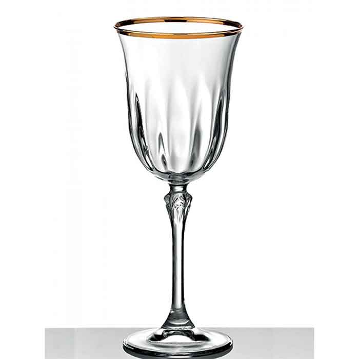 Ποτήρι γάμου κρυστάλλινο κρασιού - Online eshop ww.stefana-gamou.gr