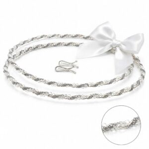 Στέφανα χειροποίητα με Swarovski, stefana gamou seira Καρέας