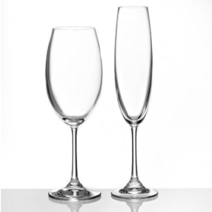 Ποτήρι κρυστάλλινο κρασιού για γάμο - Stefana-Gamou.gr
