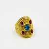 Βυζαντινό δαχτυλίδι ασημένιο σε νέο σχέδιο - stefana-gamou.gr