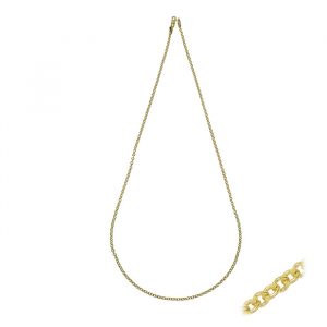 Χρυσή καδένα λαιμού 14κ χειροποίητη