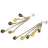 Όμορφα ασημένια σκουλαρίκια υψηλής αισθητικής- stefana-gamou