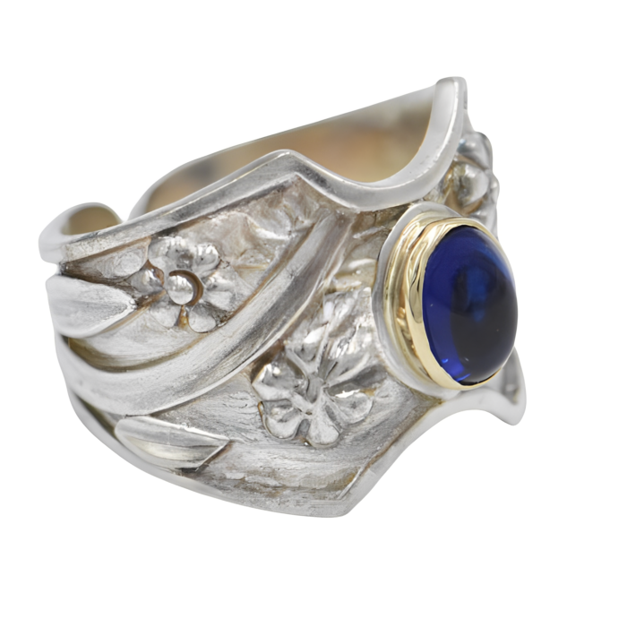 Δαχτυλίδι ασημένιο vintage εντυπωσιακό για δώρο - 2114224719