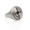 Ιδιαίτερο δαχτυλίδι ασημένιο - Eshop online stefana-gamou.gr