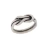 Σεβαλιέ ασημένιο δαχτυλίδι 925 βαθμών - Eshop stefana-gamou.gr