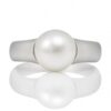 Διαχρονικό δαχτυλίδι με πέρλα - Eshop stefana-gamou.gr